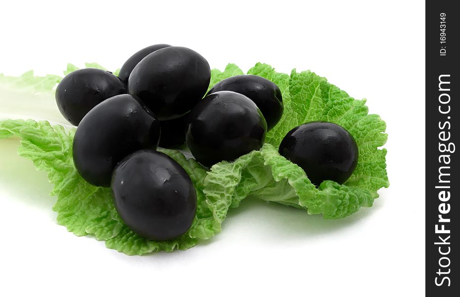 Black Olives And Lettuce