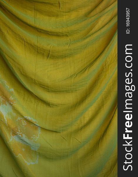 Abstract green satin background, usesful as background