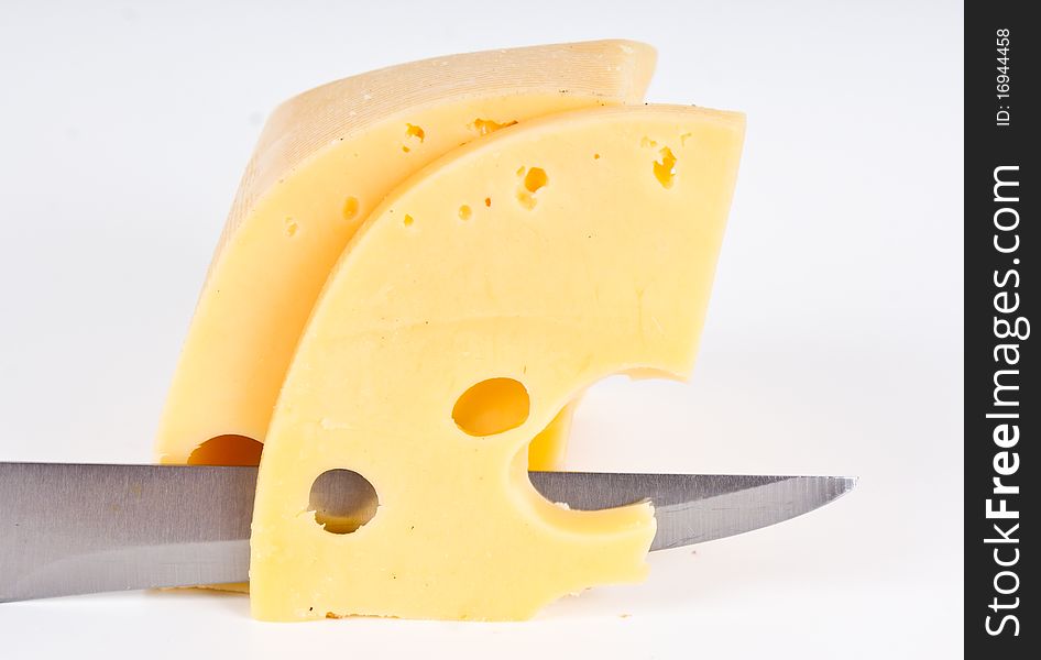 Cheese With Knife