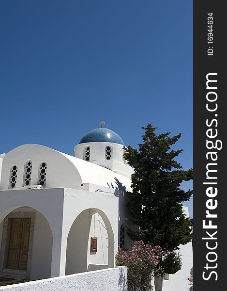 Church bells on Santorini island, Greece