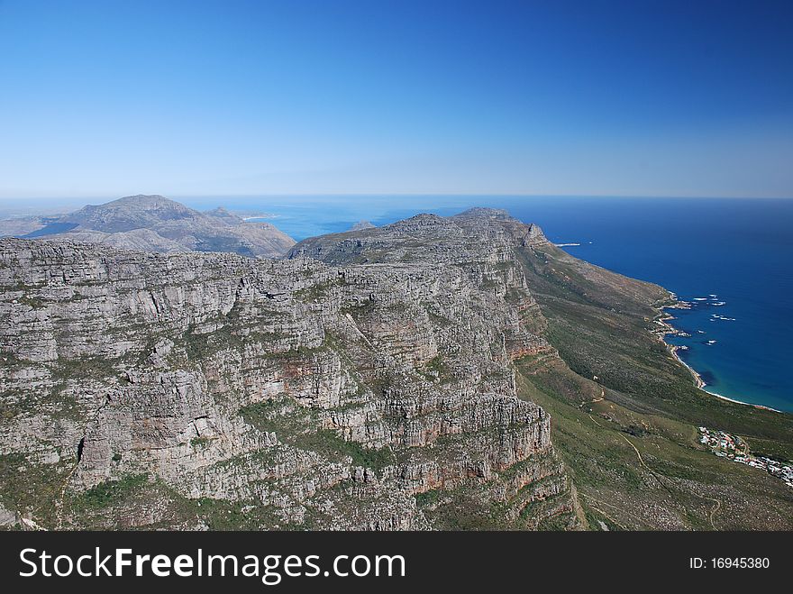 Cape point in south africa