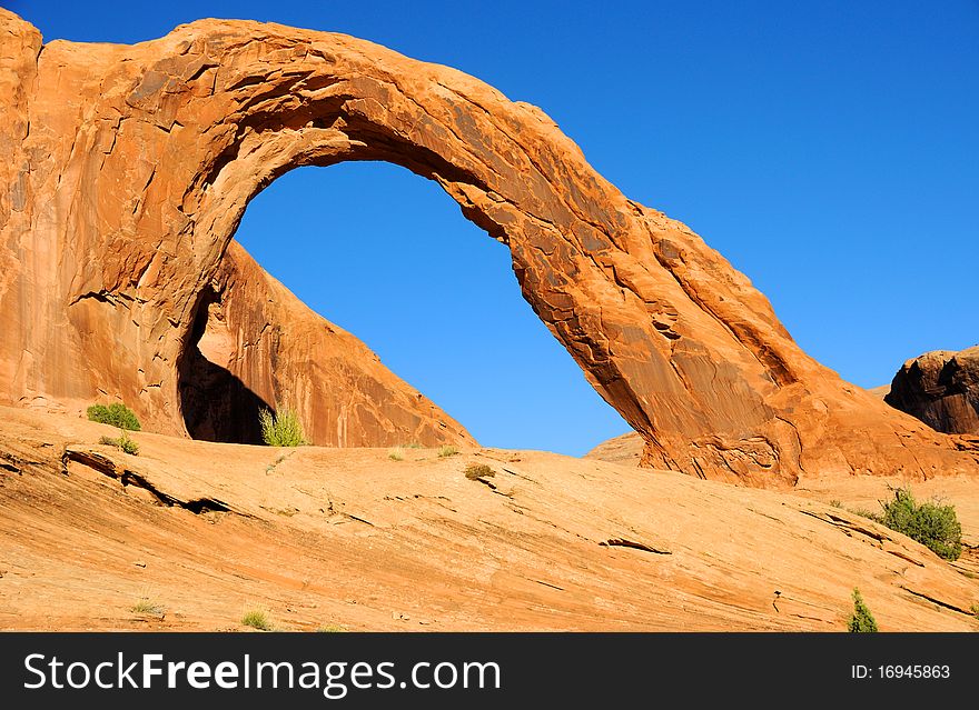 Corona Arch in Southern Utah near Moab