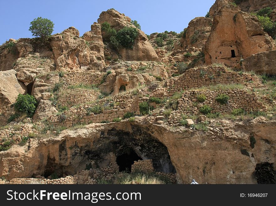 A view rural of Mardin. It is an ancient city. A view rural of Mardin. It is an ancient city.