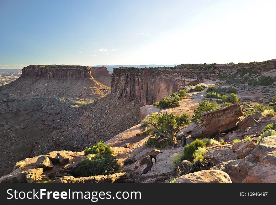 Overview of Canyonlands National Park. Overview of Canyonlands National Park