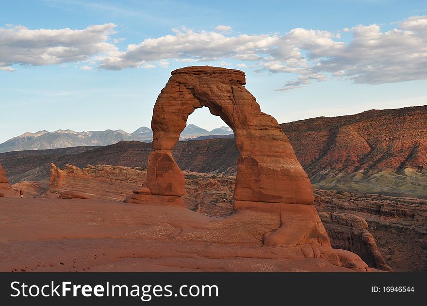 Arches National Park representing the Delicate Arch