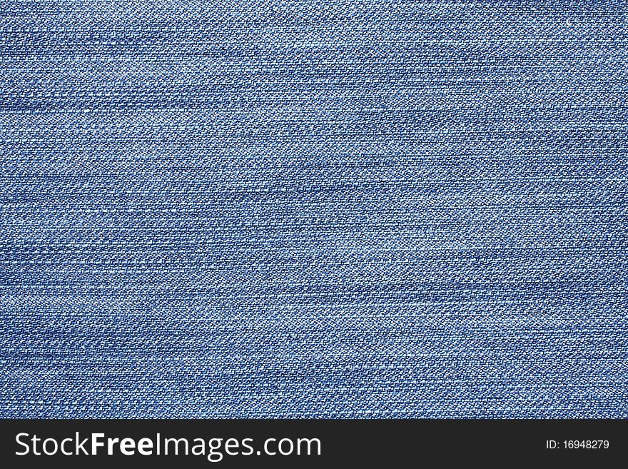 Close up ot texture of blue jeans.