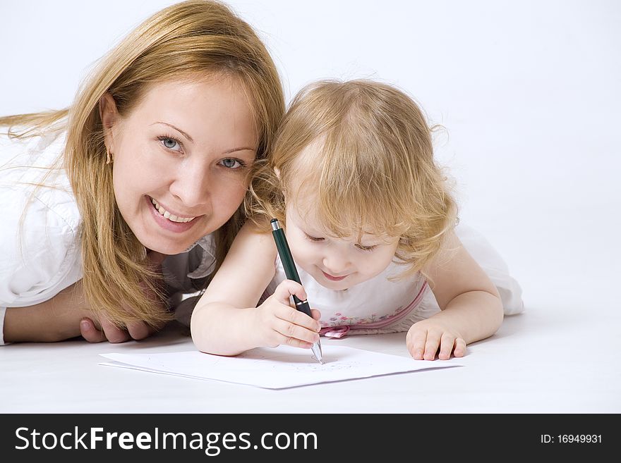 Happy mother with her smiling dauther