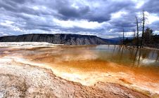 Mammoth Hot Springs Stock Photo Mammoth Hot Springs Stock Photo