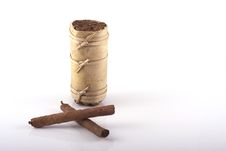 Hand Rolled Cigars Stock Photography