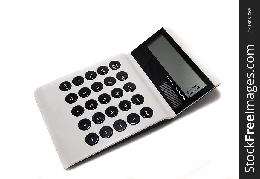White Calculator