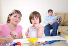 Mother And Daughter Together Royalty Free Stock Photography Mother And Daughter Together Royalty Free Stock Photography