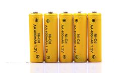 Rechargeable Batteries Stock Image Rechargeable Batteries Stock Image
