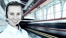 Businesswomen In Metro Royalty Free Stock Photo Businesswomen In Metro Royalty Free Stock Photo