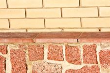 New Brick And Stone Wall Texture Royalty Free Stock Images New Brick And Stone Wall Texture Royalty Free Stock Images