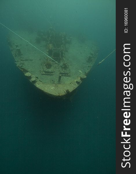 Bow of the Thistlegorm.