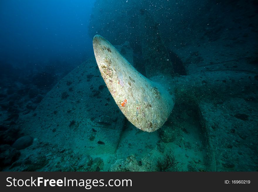 Stern Of The Thistlegorm Wreck.