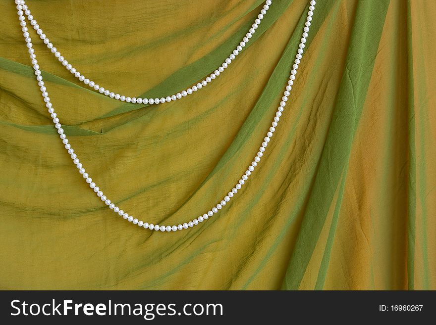 Abstract green satin background, usesful as background