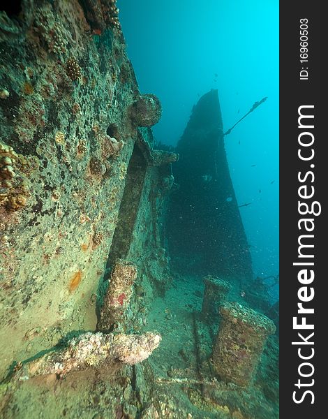 Stern Of The Thistlegorm Wreck.