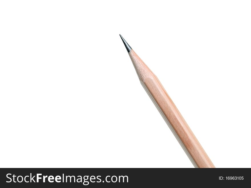 Pencil isolated on white background. Pencil isolated on white background