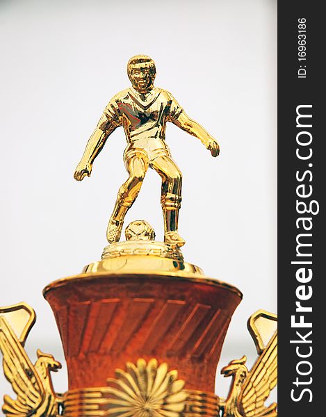 Statue on the trophy award