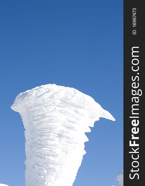 Winter Landscape On Bjelasnica Mountain In Bosnia