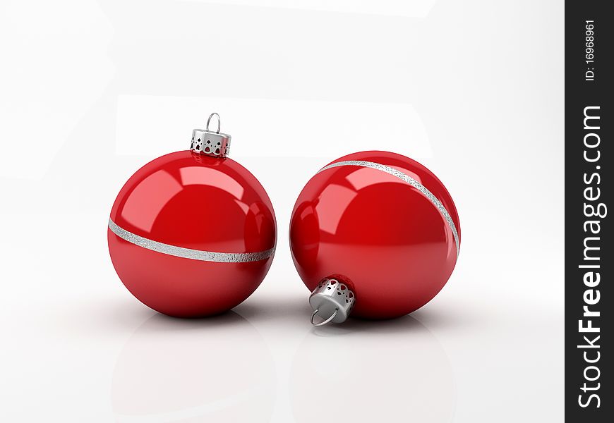 Two red balls