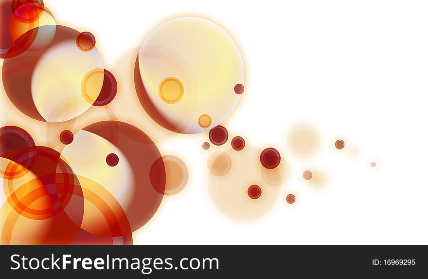 Abstract background, spheres and circles design. Abstract background, spheres and circles design