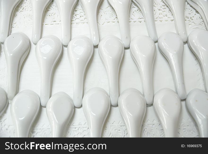 Pattern of spoons, used for background. Pattern of spoons, used for background