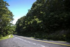 Beautiful Scenic Country Road Curves In Forest Stock Photo Beautiful Scenic Country Road Curves In Forest Stock Photo