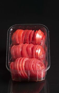 Tomato Slices Stock Image