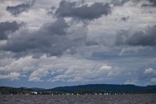 Clouds Over The Lake Stock Photos Clouds Over The Lake Stock Photos