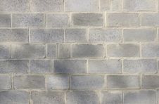 Grey Brick Wall Royalty Free Stock Image Grey Brick Wall Royalty Free Stock Image