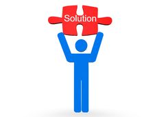 Solution Concept Royalty Free Stock Photos Solution Concept Royalty Free Stock Photos