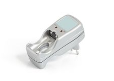 Charger For AA-battery Stock Photo Charger For AA-battery Stock Photo