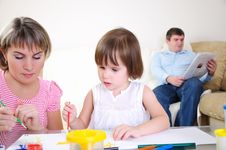 Mother And Daughter Together Stock Photography Mother And Daughter Together Stock Photography
