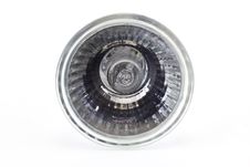 Small Spot Lamp In White Stock Image Small Spot Lamp In White Stock Image