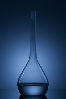 Flask With Liquid Royalty Free Stock Image Flask With Liquid Royalty Free Stock Image