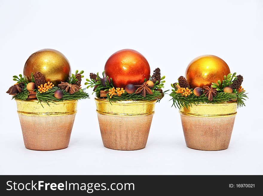 Christmas Table decoration - modern and well colored