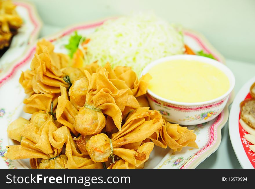 Thai food, used for background