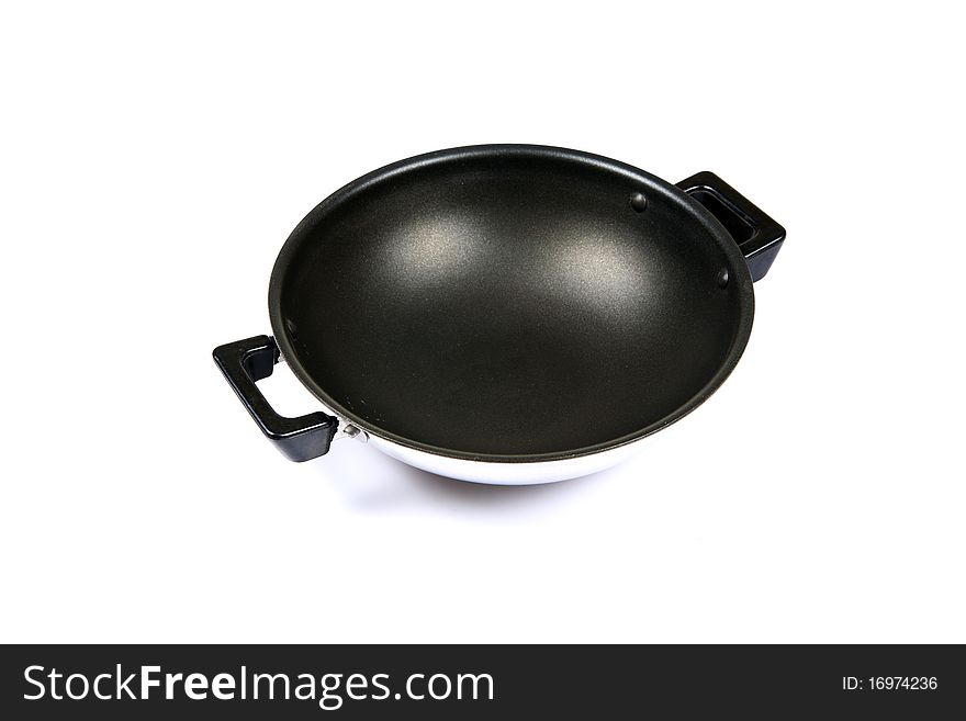 Non-stick cooking vessel