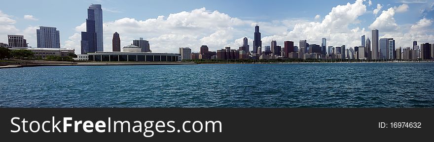 Chicago Waterfront Panorama
