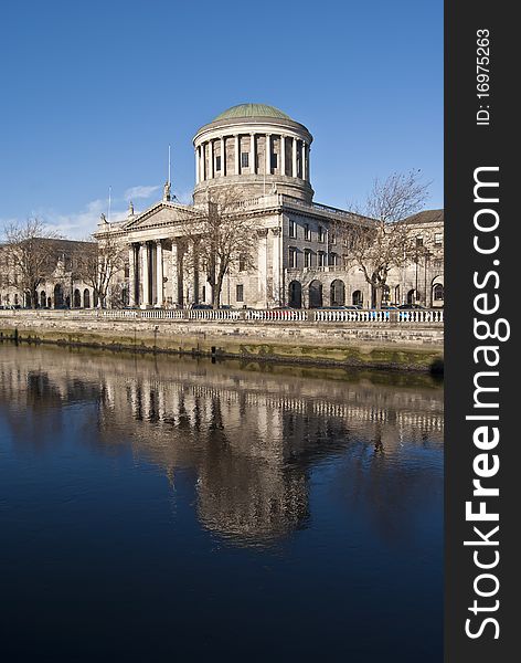 Four courts in Dublin, Ireland