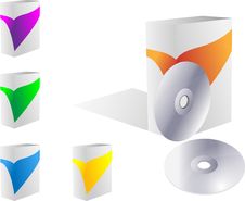 Closed Box Cd Data Set Stock Photos Closed Box Cd Data Set Stock Photos