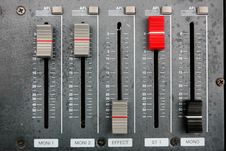 Sound Mixer Royalty Free Stock Images Sound Mixer Royalty Free Stock Images