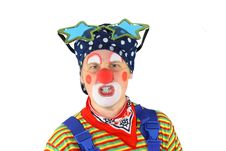 Clown Is Angry Royalty Free Stock Image Clown Is Angry Royalty Free Stock Image