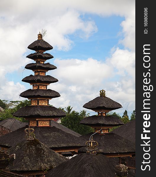 Mother Temple of Besakih. Largest hindu temple of Bali