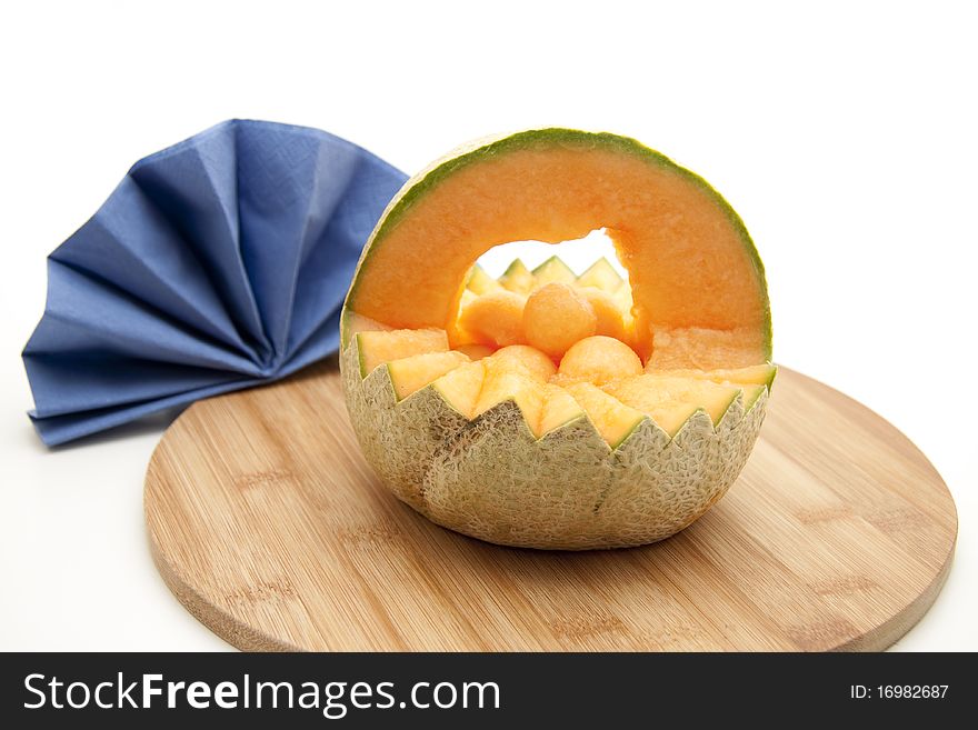 Melon With Napkin