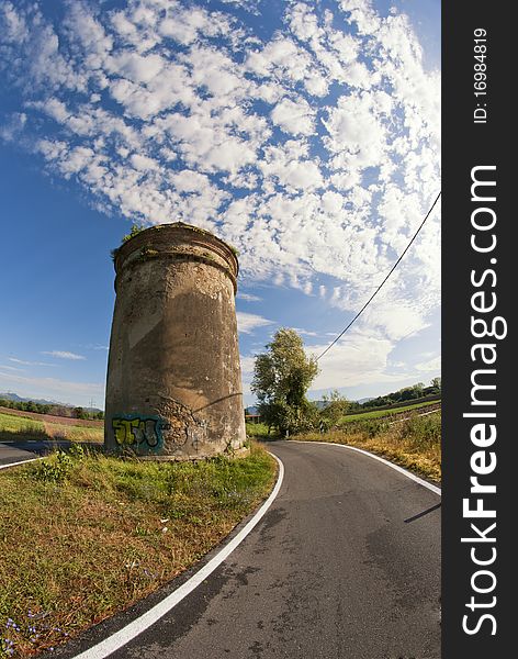 Tower In The Tuscan Countryside