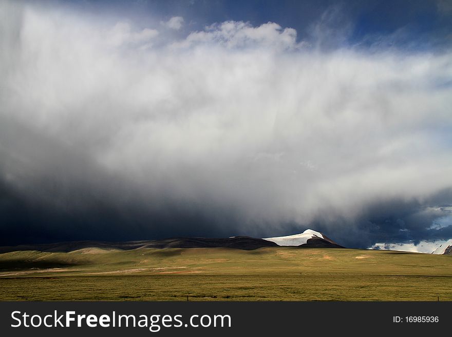 Towering Cumulus Thunderstorm Clouds