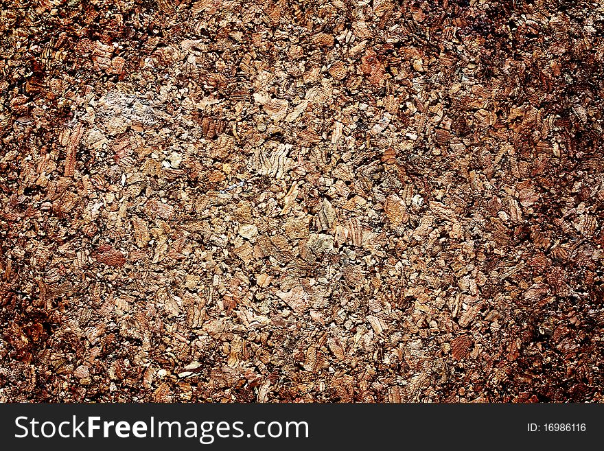 Old cork texture, abstract background